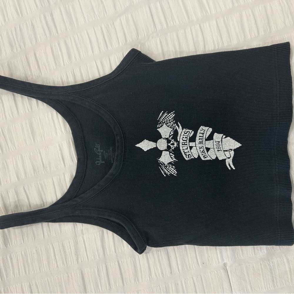 Black Fish Tank Top